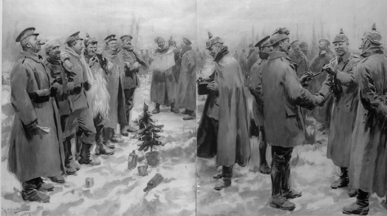 Navidad: Christmas Truce, la tregua de guerra en imágenes