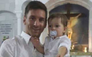Facebook: Lionel Messi se convirtió en el padrino de su sobrino