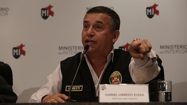 Ministro Daniel Urresti negó que exista reglaje en contra de vicepresidenta Marisol Espinoza. (Foto: Alonso Chero / Archivo El Comercio)