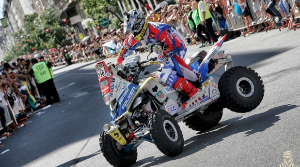 Dakar 2015: partida simbólica se realizó en medio de multitud