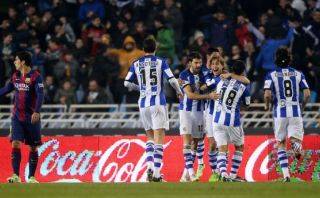 Barcelona perdió 1-0 con Real Sociedad por la Liga BBVA (VIDEO)