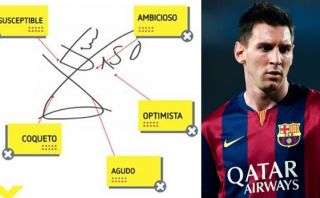 Lionel Messi: ¿sabes qué dice su firma sobre su personalidad?