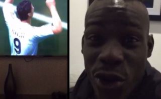 Mario Balotelli anota gol con CR7 en FIFA 2015 y lo celebra así
