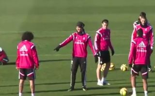 YouTube: Cristiano Ronaldo dirige entrenamiento de Real Madrid