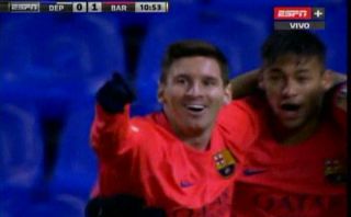 Lionel Messi anotó golazo para Barcelona con perfecto cabezazo