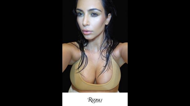 Facebook: Kim Kardashian publicó foto de portada de su libro
