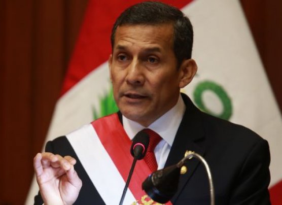 Ollanta Humala no se pronunció sobre alza del sueldo mínimo