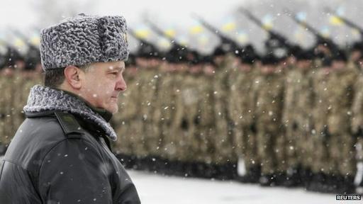El presidente de Ucrania, Petro Poroshenko, ha endurecido su postura respecto de Rusia.