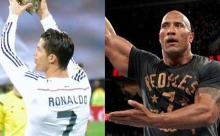 YouTube: 'The Rock' lució el 7 'de Cristiano' en Royal Rumble