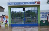 Lluvias e inundaciones afectaron a 19 colegios en San Martín