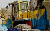 SJL: tractor chocó contra casa hiriendo a dos menores