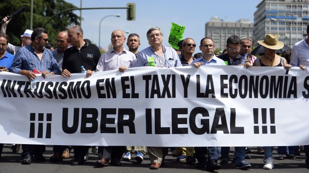 Uber ha convertido la guerra anti-taxis en un fenómeno mundial 