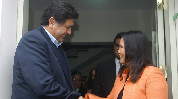 Alan García y Keiko Fujimori serían citados a la Comisión de Fiscalización por presunto reglaje. (Foto: El Comercio)