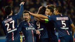 PSG ganó con golazo de Ezequiel Lavezzi y se acercó a líder