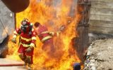 Uno de los bomberos quemados en incendio fue dado de alta