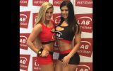 Facebook: Eva Andressa y su encuentro con Alejandra Baigorria