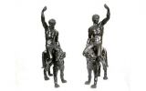 ¿Son estas esculturas dos bronces perdidos de Miguel Ángel?
