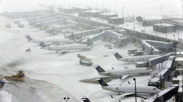 Nueva tormenta de nieve en EE.UU.: Más de 3.000 vuelos anulados