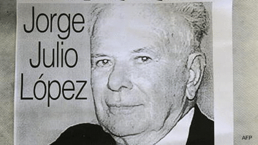 Julio López fue visto por última vez el 18 de septiembre de 2006.