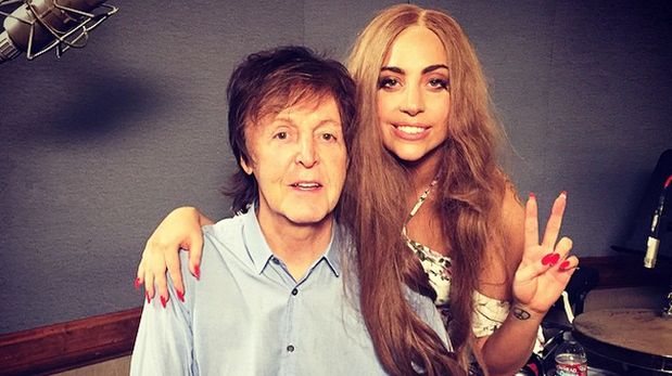 Paul McCartney y Lady Gaga trabajan un proyecto musical juntos