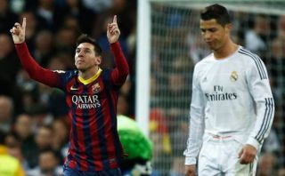 Lionel Messi quedó a 5 goles de Cristiano Ronaldo en Liga BBVA