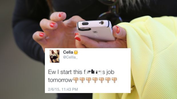 Twitter: Tuitea de su trabajo y la despiden antes de empezar