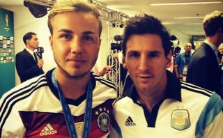 Mario Götze alabó a Messi: "Ha logrado cosas inalcanzables"