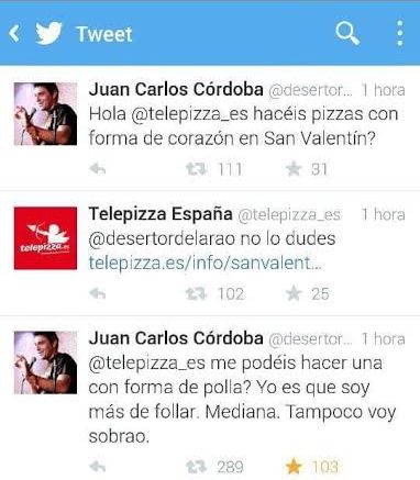 [Foto] Twitter: pizzería respondió ingeniosamente a grosero troll