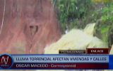 Puerto Maldonado: 8 familias damnificadas por fuertes lluvias