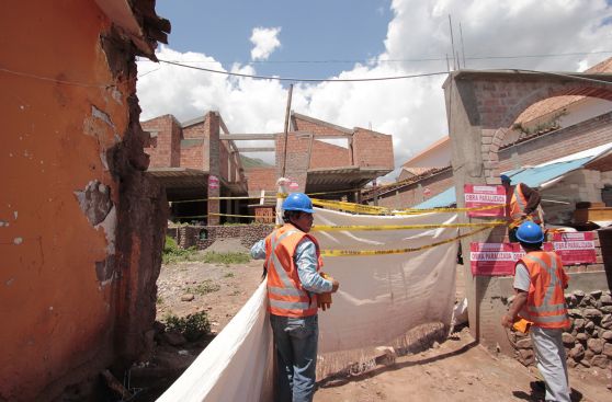 Paralizan construcción en zona intangible de Andahuaylillas