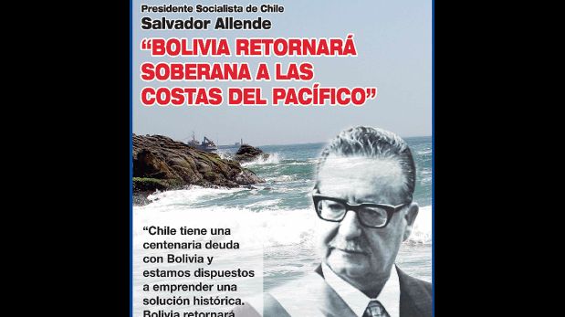 Salvador Allende quiso darle mar a Bolivia, según La Paz