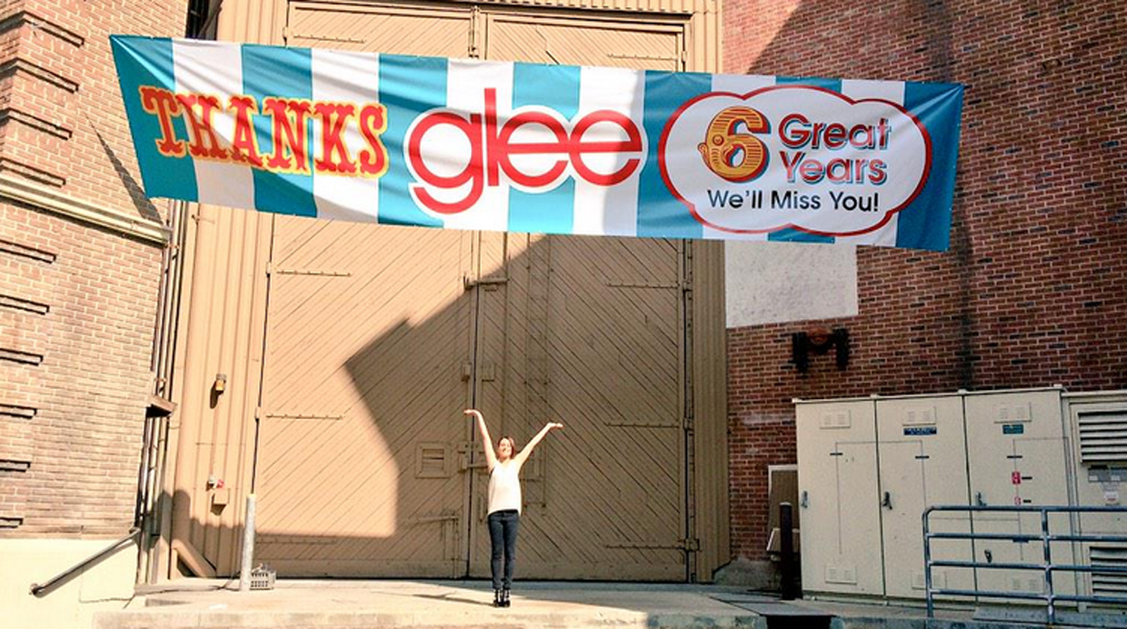 Glee: así se grabó el capítulo final de la serie (Fotos)