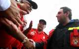 Bomberos heridos en incendio recibieron homenaje por su labor