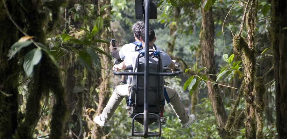 Disfruta de la selva desde esta bicicleta