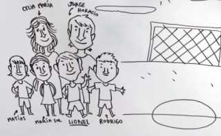 YouTube: clip narra la historia Lionel Messi con dibujos