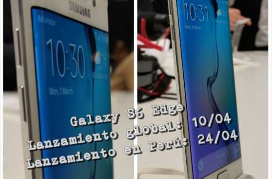 Galaxy S6 de Samsung llega al Perú el 24 de abril