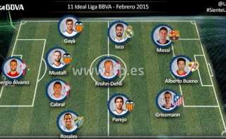 Messi comanda once ideal de la Liga BBVA sin Cristiano Ronaldo