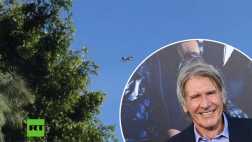 Harrison Ford: video registra momentos previos a su accidente