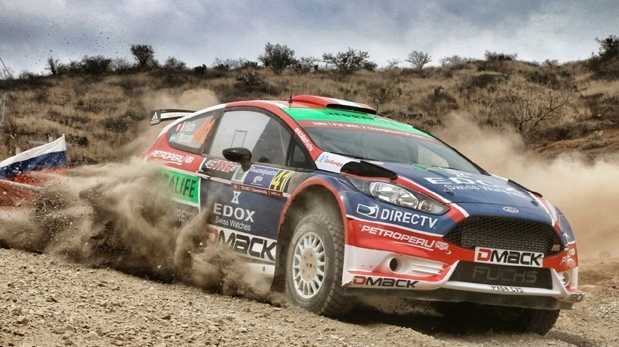 Nicolás Fuchs marcha tercero en Rally de México por el Mundial