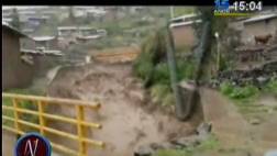 Ayacucho: desborde de río destruyó casas y dejó 96 damnificados