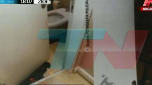 Caso Nisman: Difunden fotos del baño tras la muerte del fiscal