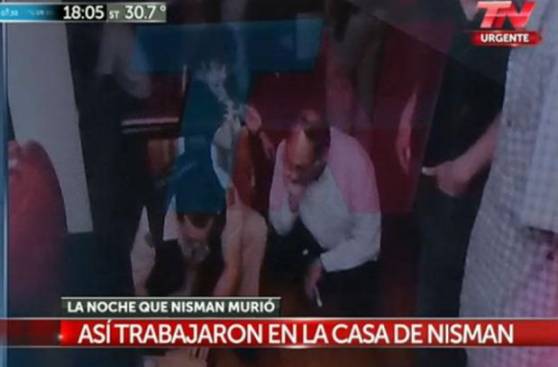 Caso Nisman: Difunden fotos del baño tras la muerte del fiscal