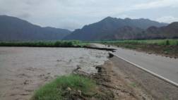 Ascope: Río Chicama destruye parte de la carretera