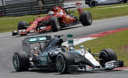 Vettel no ganaba desde noviembre del 2013 cuando se quedó con el GP de Brasil (Fotos: DPPI)