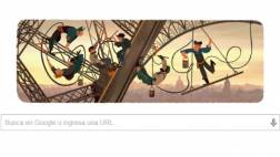 Torre Eiffel: Google festeja con ‘doodle’ su 126° aniversario