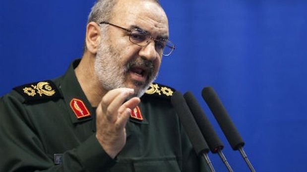 Hossein Salami, vicecomandante de la Guardia Revolucionaria de Irán. (Getty Images)