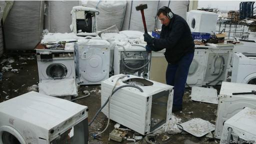 El 60% de la basura electrónica que se genera en el mundo son grandes y pequeños electrodomésticos del hogar.