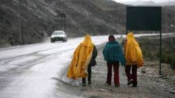 Lluvias en norte del país caerán desde esta noche al sábado 25