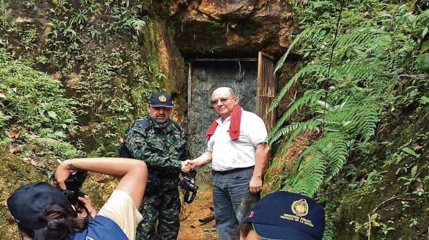 Clausuran túneles de mineros ilegales en frontera de Cenepa