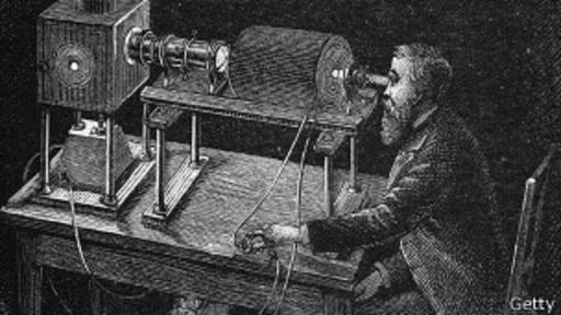 Ilustración de Maxwell investigando magnetismo y luz.